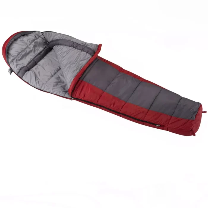 0 Degrees Fahrenheit Mummy Sleeping Bag - Dark Gray - Image 1
