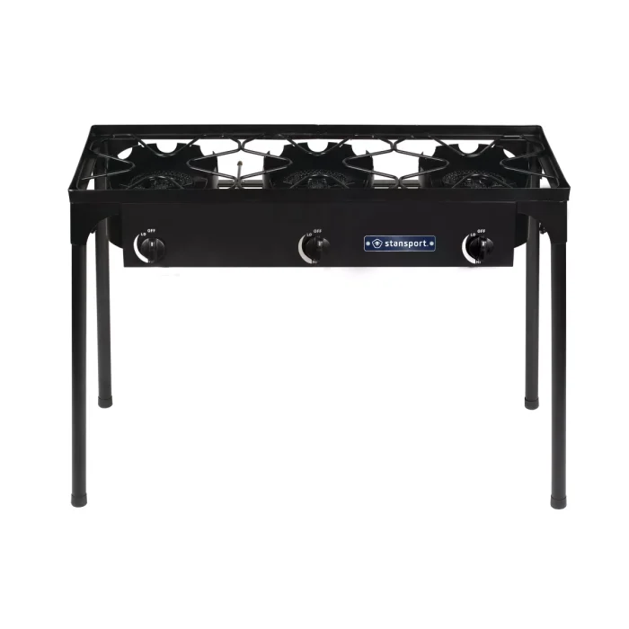 Outdoor Triple Burner Stove With Stand - Image 1