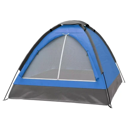 Leisure Sports Two-Person Dome Tent – 6.5' x 5' x 3', Blue