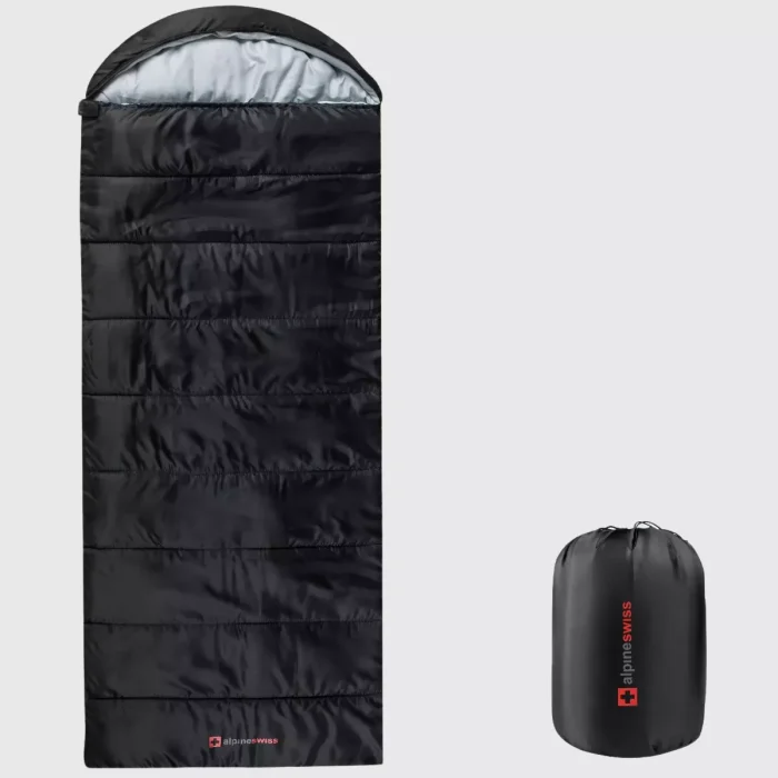 0°C (32°F) Sleeping Bag Lightweight Waterproof with Compression Sack Adults All Seasons Camping Hiking Backpacking Travel Outdoor Indoor - Image 3