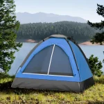 Leisure Sports Two-Person Dome Tent – 6.5' x 5' x 3', Blue - Image 2
