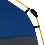 Outsunny Camping Tents 4 Person Pop Up Tent Quick Setup Automatic Hydraulic Family Travel Tent w/ Windows, Doors Carry Bag Included - Image 4