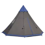 12Ft Camping Tent 6-7 Person 4 Season with 8 Mesh Windows, Outdoor Tent with Waterproof Material for Family and Friends Camping - Image 4